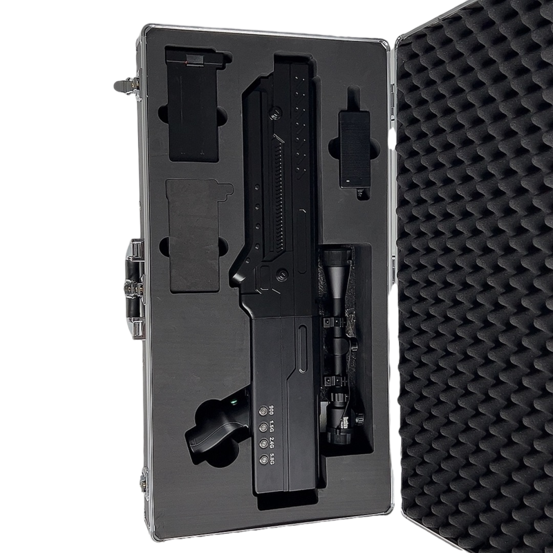  郾城手持便携式枪型低空防御反制四通道B型